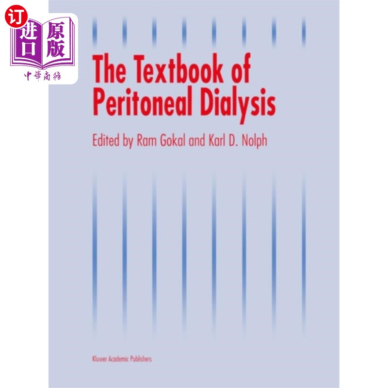 海外直订医药图书Textbook of Peritoneal Dialysis 腹膜透析教材