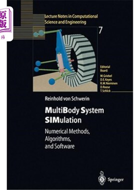 海外直订Multibody System Simulation: Numerical Methods, Algorithms, and Software 多体系统仿真:数值方法，算法和软件