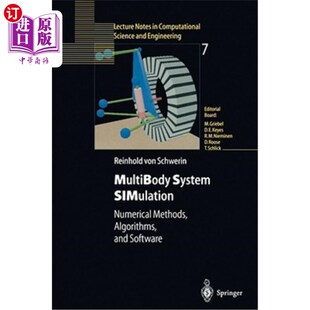 and 算法和软件 Simulation 数值方法 多体系统仿真 Software Algorithms Methods Numerical System 海外直订Multibody