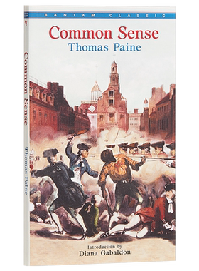 【中商原版】常识英文原版小说英文版Common Sense 托马斯潘恩 (Thomas Paine)经典外国进口书小说