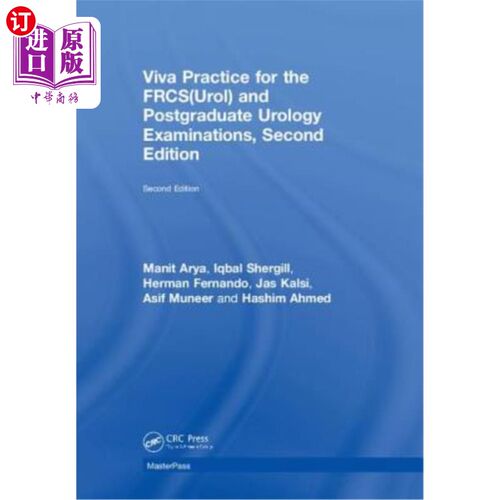 医药图书Viva Practice for the Frcs(urol) and Postgraduate Urology Examinations Frcs(泌尿科)和研究生泌尿科考【中商原版】