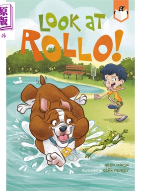 Look at Rollo 兰登桥梁小读本 牛头狗罗洛4 儿童绘本 英文原版进口 分级阅读读物 7-12岁 课外英语读物【中商原版】
