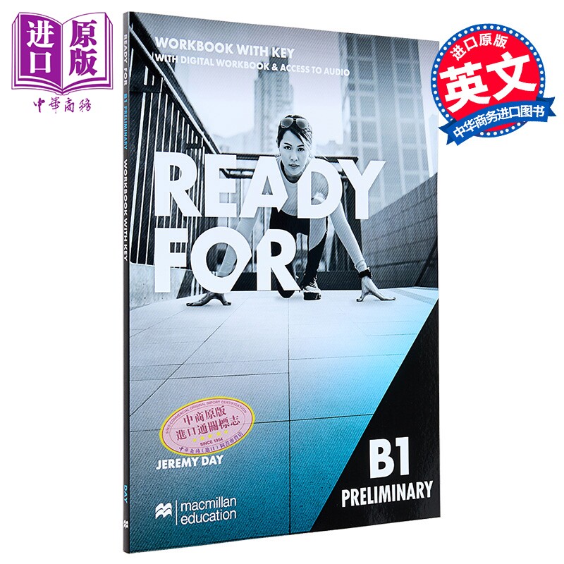 2025年新版剑桥PET考试备考练习册含答案配电子书和在线音频 Ready for B1 Preliminary Workbook +Digital Audio【中商原版?