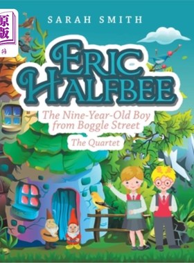 海外直订Eric Halfbee: The Nine-Year-Old Boy from Boggle Street Eric Halfbee:来自拼字街的9岁男孩