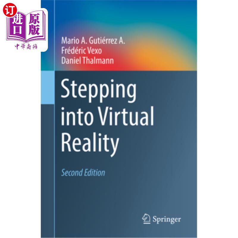 海外直订Stepping Into Virtual Reality 步入虚拟现实