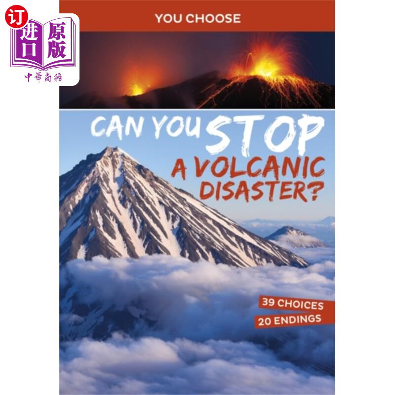 海外直订Can You Stop a Volcanic Disaster? 你能阻止火山灾难吗?