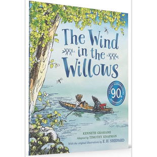 Wind in the Willows 谢泼德插画版 柳林风声 英文原版进口图书 经典儿童小初文学 故事图画书 精品童书读物【中商原版?