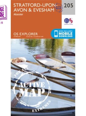 海外直订Stratford-Upon-Avon and Evesham 埃文河畔斯特拉特福和伊夫舍姆