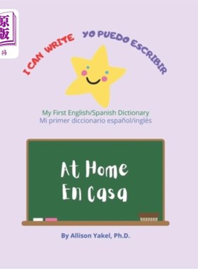 海外直订I Can Write - Yo Puedo Escribir: At Home/En Casa 我会写——Yo Puedo描述：在家里/在家里