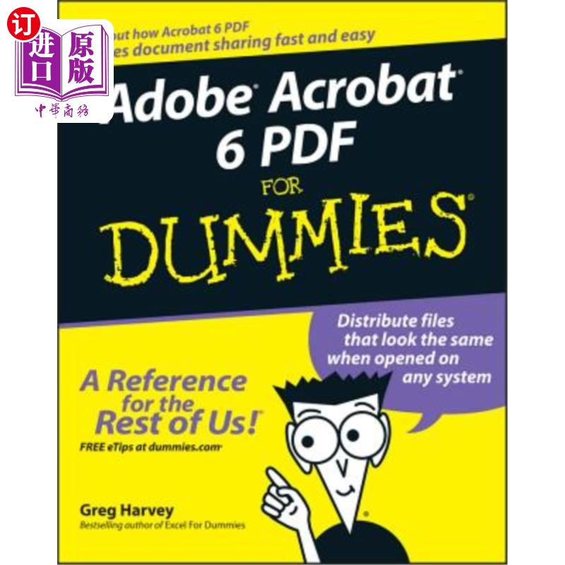 海外直订Adobe Acrobat 6 PDF for Dummies适用于假人的Adobe Acrobat 6 PDF