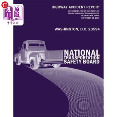 海外直订Motorcoach Fire on Interstate 45 During Hurricane Rita Evacuation Near Wilmer, T 2005年9月23日