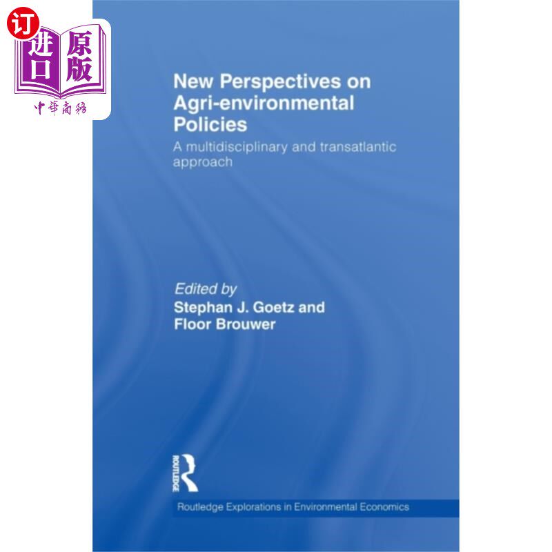 海外直订New Perspectives on Agri-environmental Policies 农业环境政策的新视角