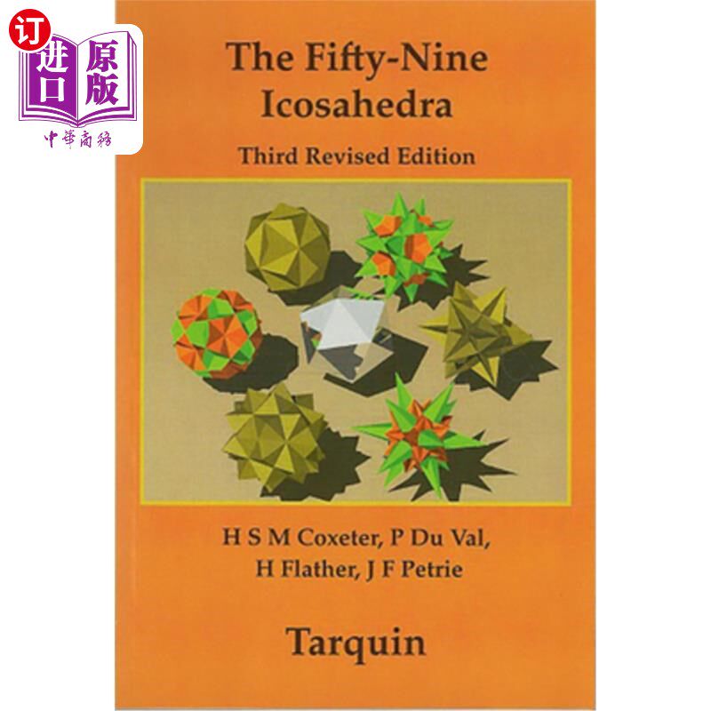 海外直订The Fifty-Nine Icosahedra 59个二十面体
