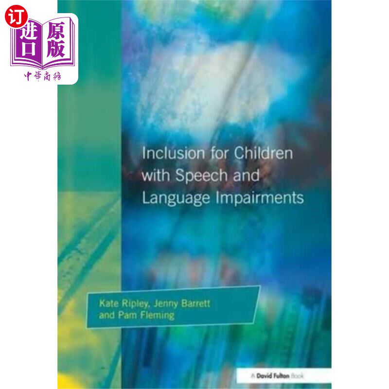 海外直订Inclusion For Children with Speech and Language ... 言语和语言障碍儿童的包容