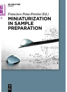 海外直订Miniaturization in Sample Preparation 样品制备的小型化
