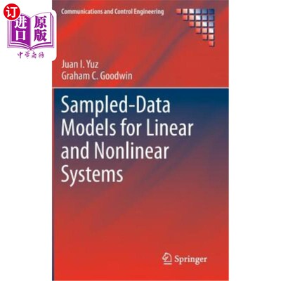 海外直订Sampled-Data Models for Linear and Nonlinear Systems 线性和非线性系统的采样数据模型
