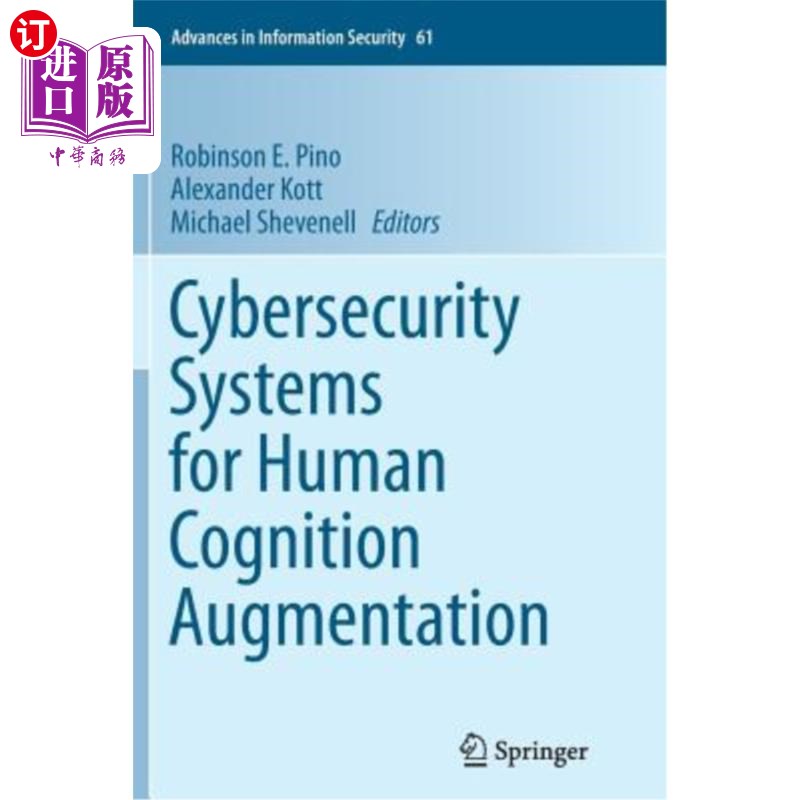 海外直订Cybersecurity Systems for Human Cognition Augmentation 增强人类认知的安全系统