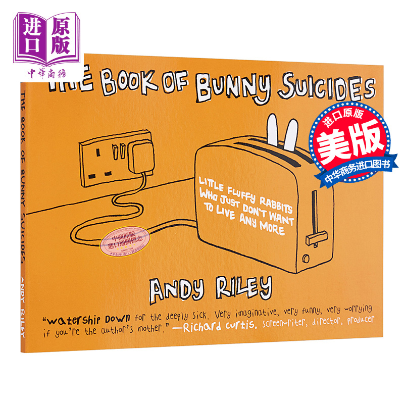 现货 找死的兔子 英文原版 The Book of Bunny Suicides Andy Riley【中商原版】