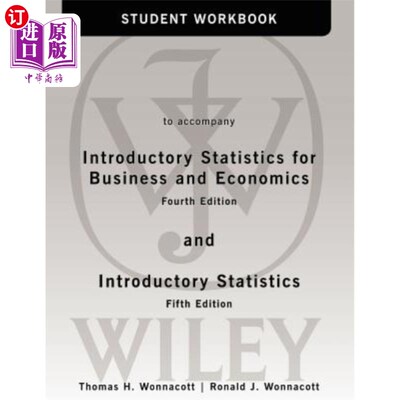 海外直订Student Workbook to Accompany Introductory Statistics for Business and Economics 学生手册，以配合介绍统计商