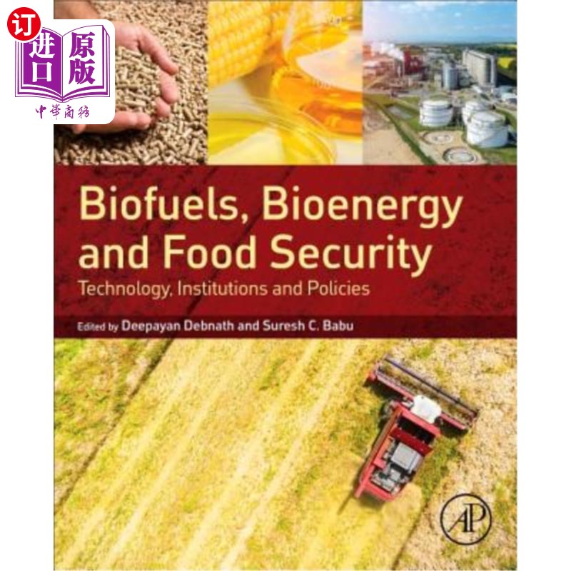 海外直订Biofuels, Bioenergy and Food Security: Technology, Institutions and Policies 生物燃料、生物能源和粮食安全：