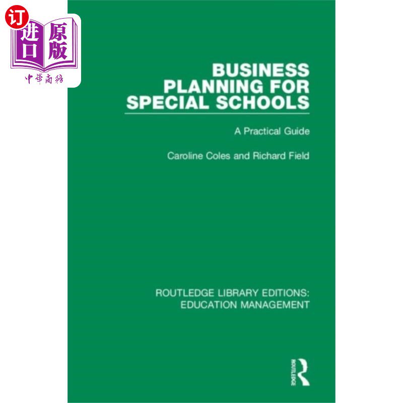 海外直订Business Planning for Special Schools 特殊学校商业策划