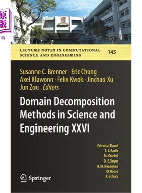海外直订Domain Decomposition Methods in Science and Engi... 科学与工程领域分解方法[j]
