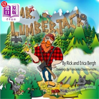 海外直订Mr. Lumberjack 伐木工人先生