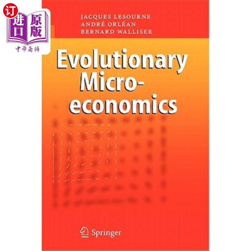 海外直订Evolutionary Microeconomics 演化微观经济学