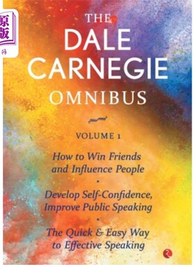 海外直订The Dale Carnegie Omnibus (How To Win Friends And Influence People/Develop Self- 《戴尔·卡内基综合丛书》(《如