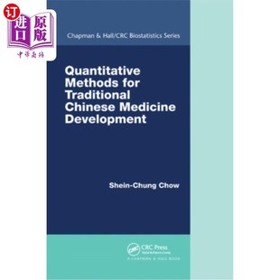 海外直订医药图书Quantitative Methods for Traditional Chinese Medicine Development 中药定量开发方法研究