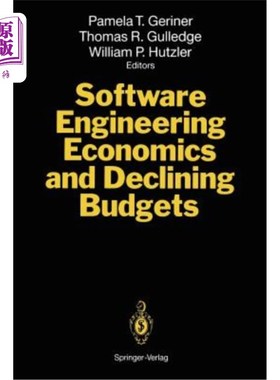 海外直订Software Engineering Economics and Declining Budgets 软件工程经济学与预算下降