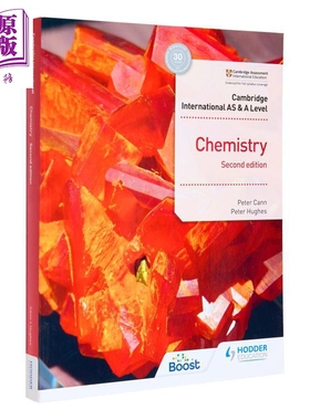 Cambridge International as & a Level Chemistry Students Book 剑桥国际AS Alevel化学学生用书 第2版英文原版【中商原版】