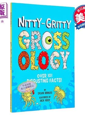 脏兮兮的恶心学 超过101个恶心的事实 Nitty Gritty Grossology 英文原版 Sylvia Branzei 趣味科普读物【中商原版】