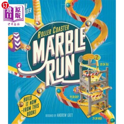 海外直订Roller Coaster Marble Run 云霄飞车大理石跑道
