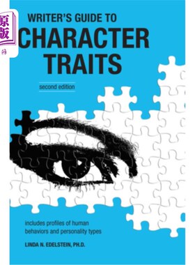 海外直订Writer's Guide to Character Traits 作家性格特征指南