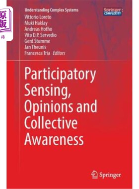 海外直订Participatory Sensing, Opinions and Collective Awareness 参与感、意见和集体意识