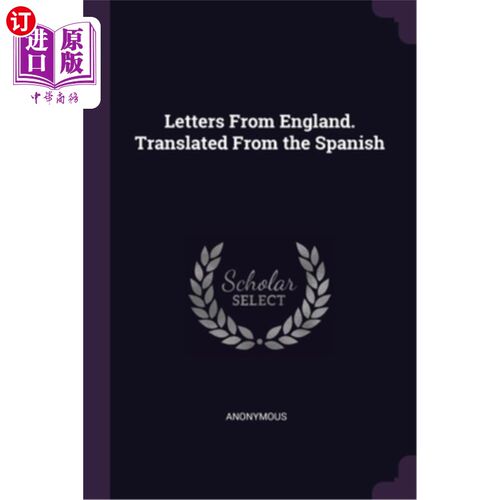 海外直订Letters From England. Translated From the Spanish 英格兰的来信。英译自西班牙语