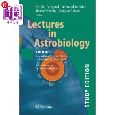 海外直订Lectures in Astrobiology 天体生物学讲座