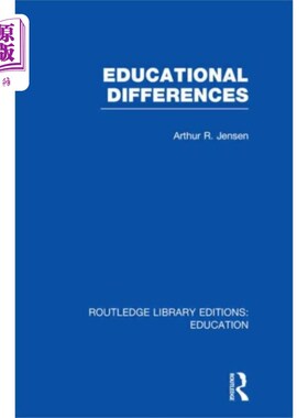 海外直订Educational Differences (RLE Edu L) 教育差异(RLE Edu L)