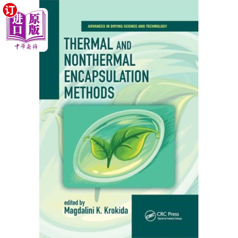 海外直订医药图书Thermal and Nonthermal Encapsulation Methods 热封装和非热封装方法