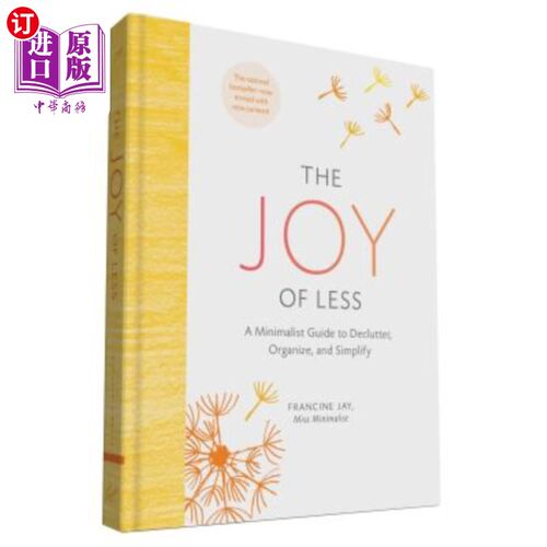 海外直订The Joy of Less: A Minimalist Guide to Declutter, Organize, and Simplify - Updat less的乐趣：一个整理、组织