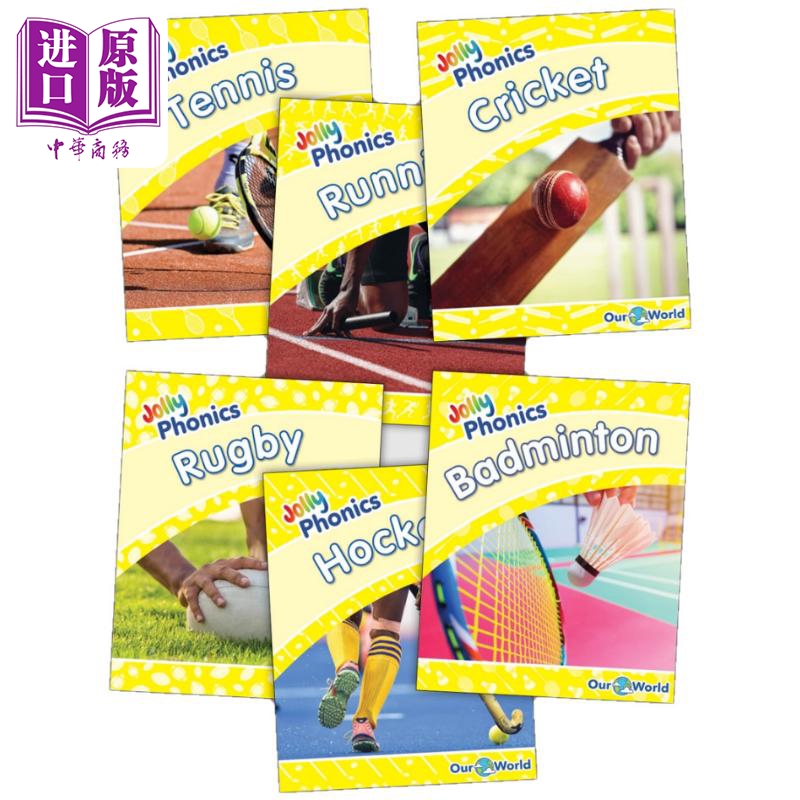 Jolly Phonics Readers Level 2 Our World 快乐自然拼读读物2级 我们的世界 手写体英式英语版 英文原版幼儿教辅【中商原版】