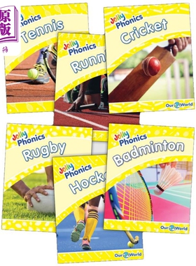 Jolly Phonics Readers Level 2 Our World 快乐自然拼读读物2级 我们的世界 手写体英式英语版 英文原版幼儿教辅【中商原版】