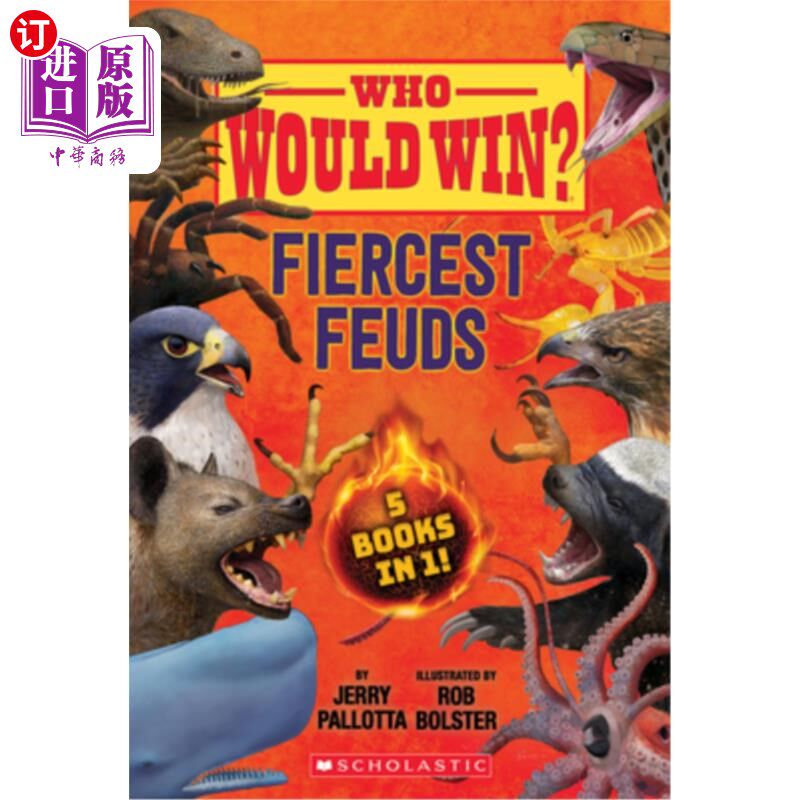 海外直订Who Would Win?: Fiercest Feuds 谁会赢?:激烈的争斗