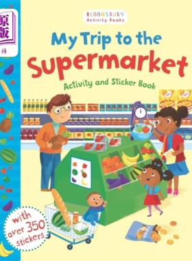 海外直订My Trip to the Supermarket Activity and Sticker ... 我的超市之旅活动和贴纸书