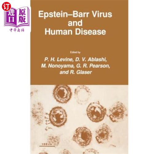 海外直订医药图书Epstein-Barr Virus and Human Disease 爱泼斯坦-巴尔病毒与人类疾病