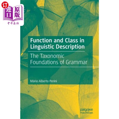 海外直订Function and Class in Linguistic Description 语言描述中的功能与类