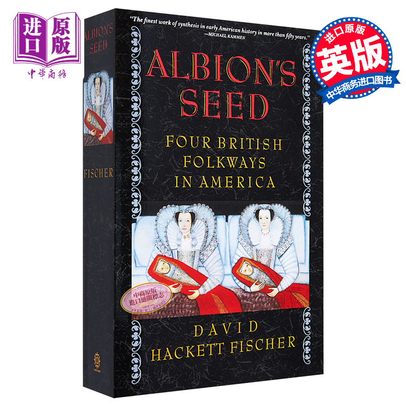 预售 阿尔比恩的种子:美国文化的源与流 英文原版 Albion's Seed Fischer【中商原版】