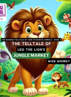 海外直订The Telltale of Leo the Lion's Jungle Market 狮子丛林市场里狮子的故事