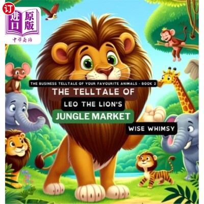 海外直订The Telltale of Leo the Lion's Jungle Market 狮子丛林市场里狮子的故事